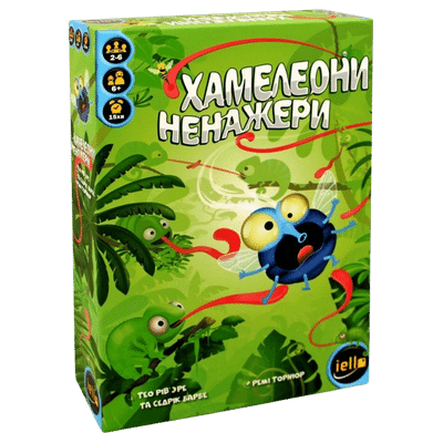 Настольная игра Липкие хамелеоны(Sticky Chameleons)