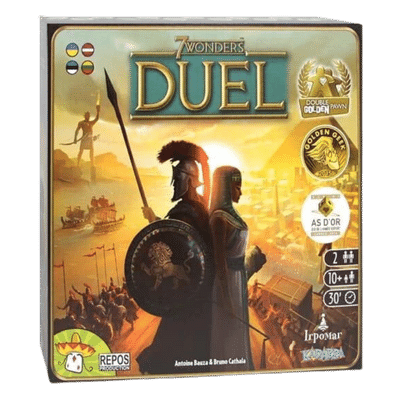 Настільна гра 7 Чудес: Дуель (7 Wonders: Duel)