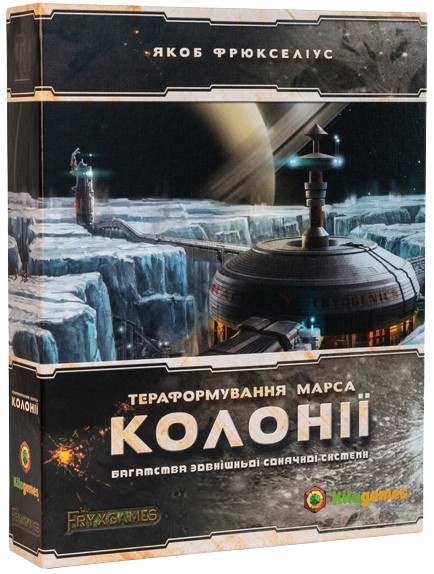 Настільна гра Тераформування Марса. Колонії