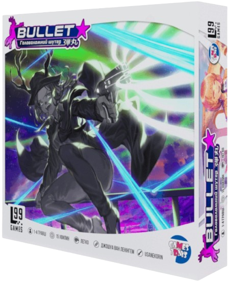 Настольная игра BULLET. Головоломный шутер (Bullet Star)