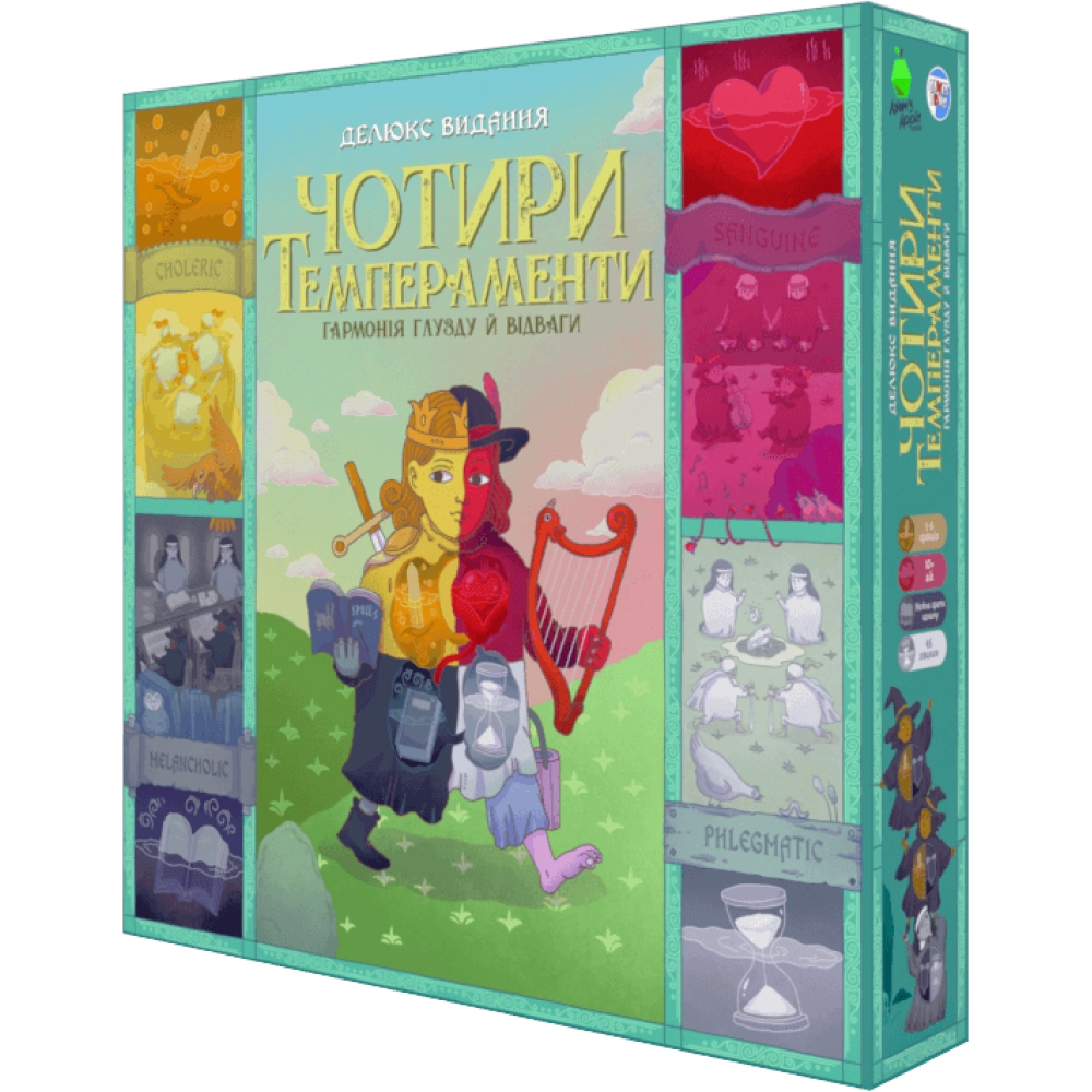 Настільна гра Чотири темпераменти (UA) / Four Humours (UA)