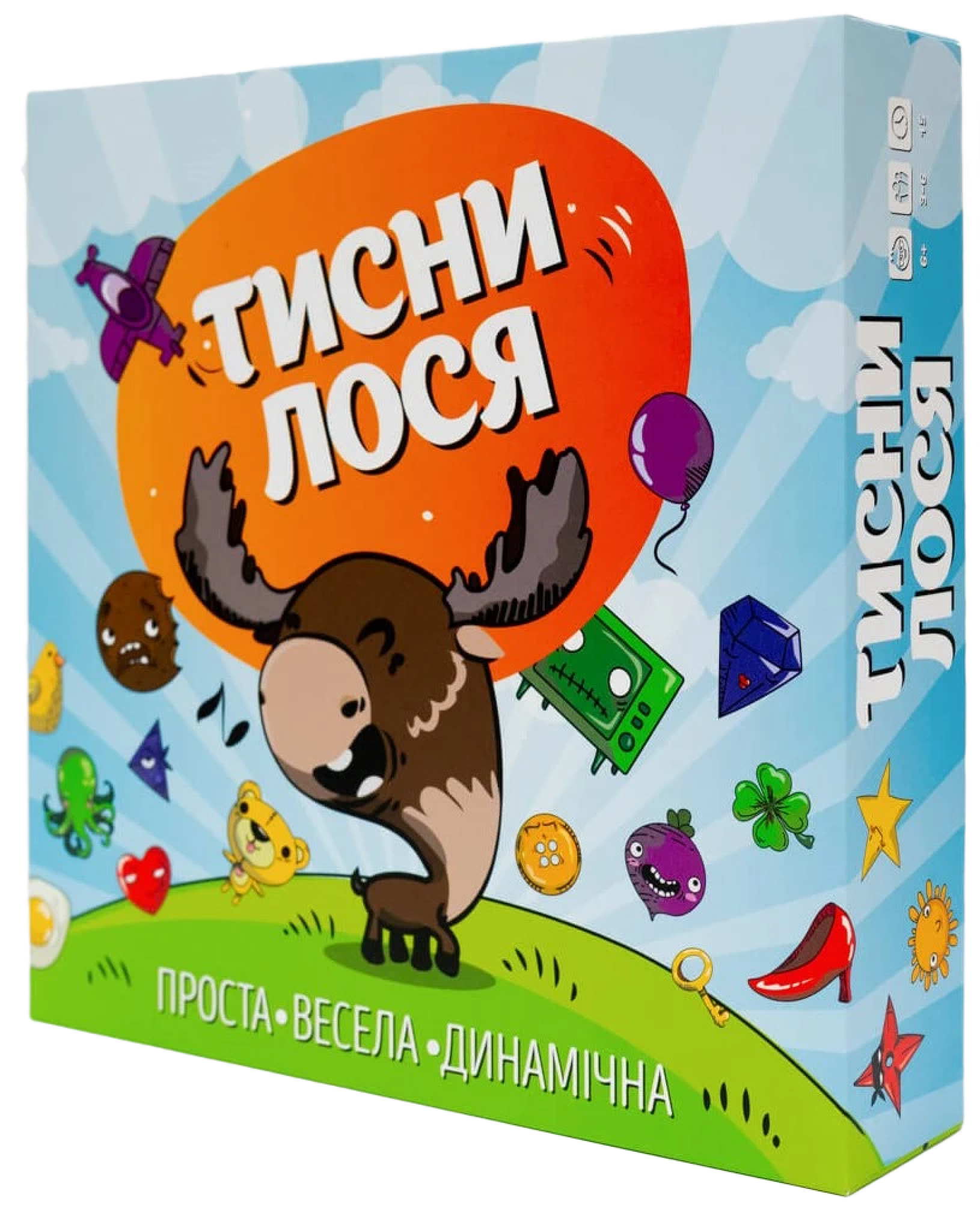 Настільна гра Тисни Лося!