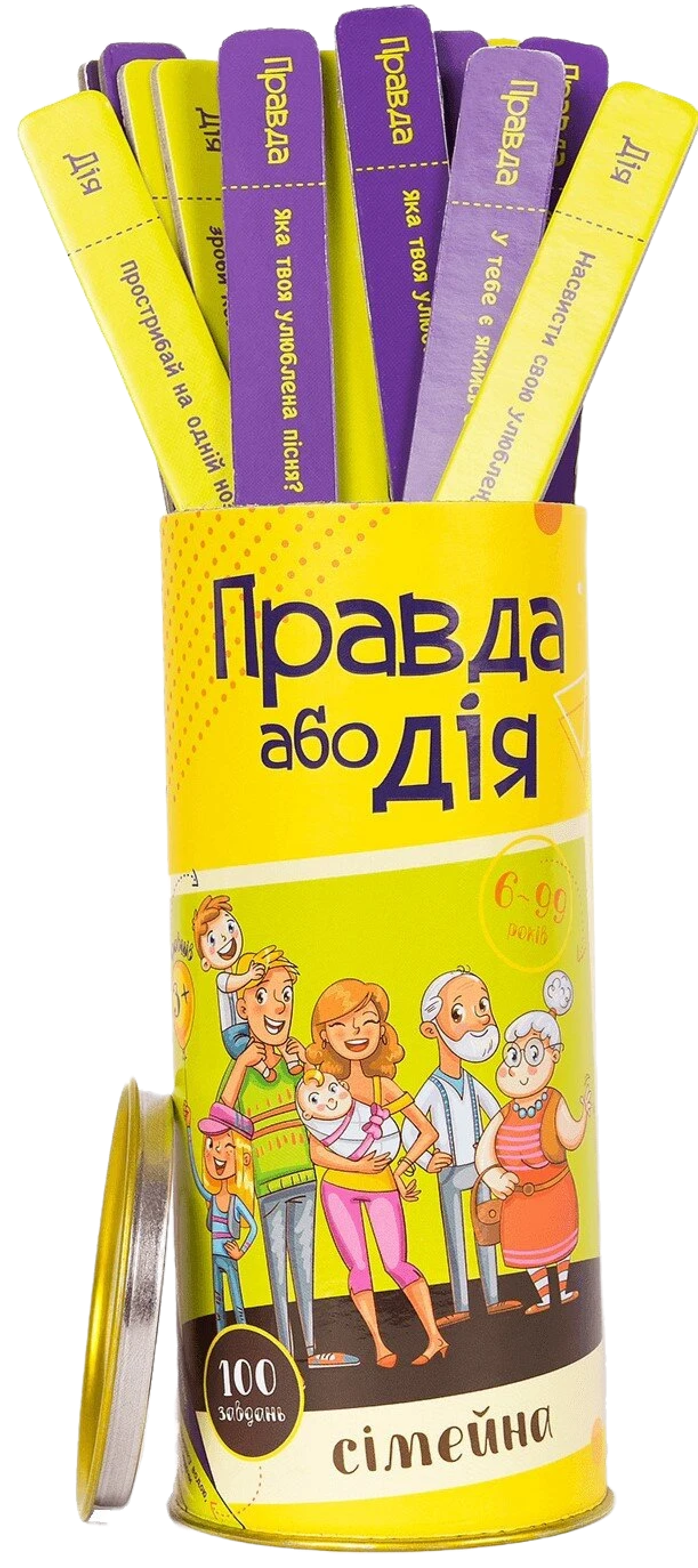 Настольная игра Правда або Дія: Сімейна УКР