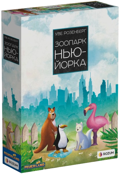 Настольная игра Зоопарк Нью-Йорка (New York Zoo)