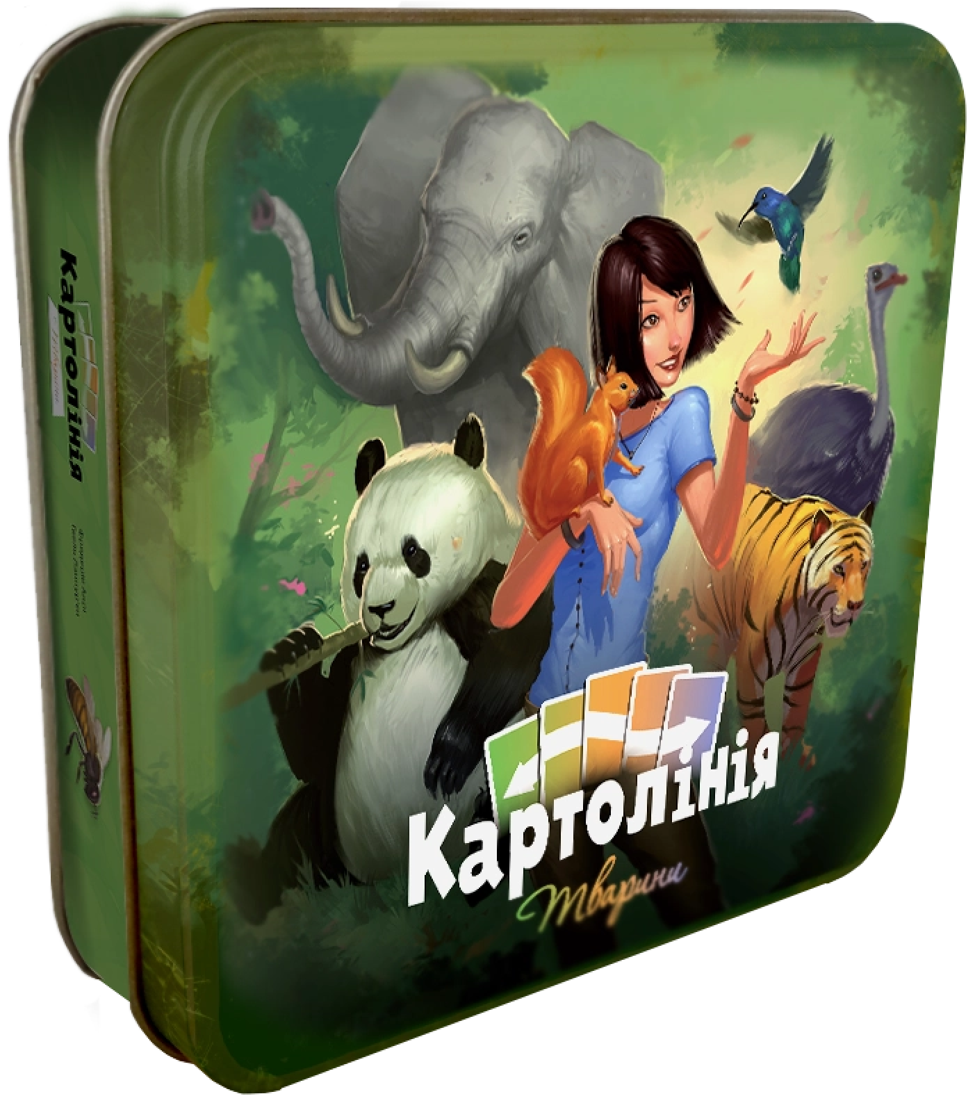 Настольная игра Картолиния: Животные (Cardline: Animals)