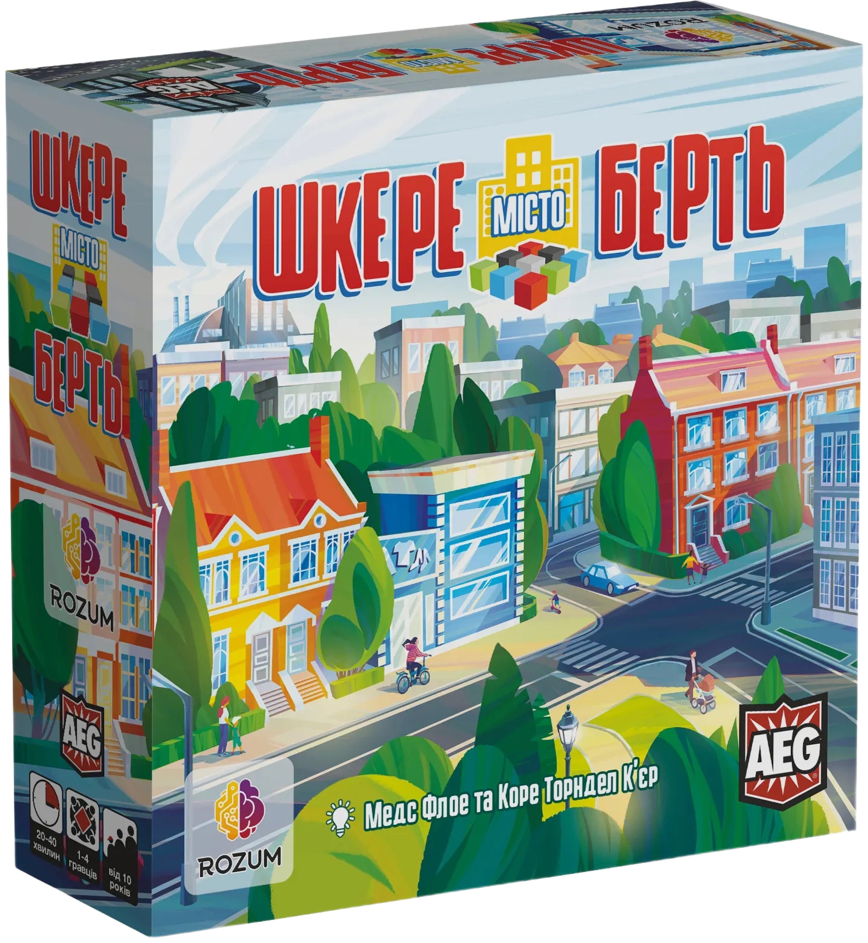 Настольная игра Город наперекосяк (Shake That City)