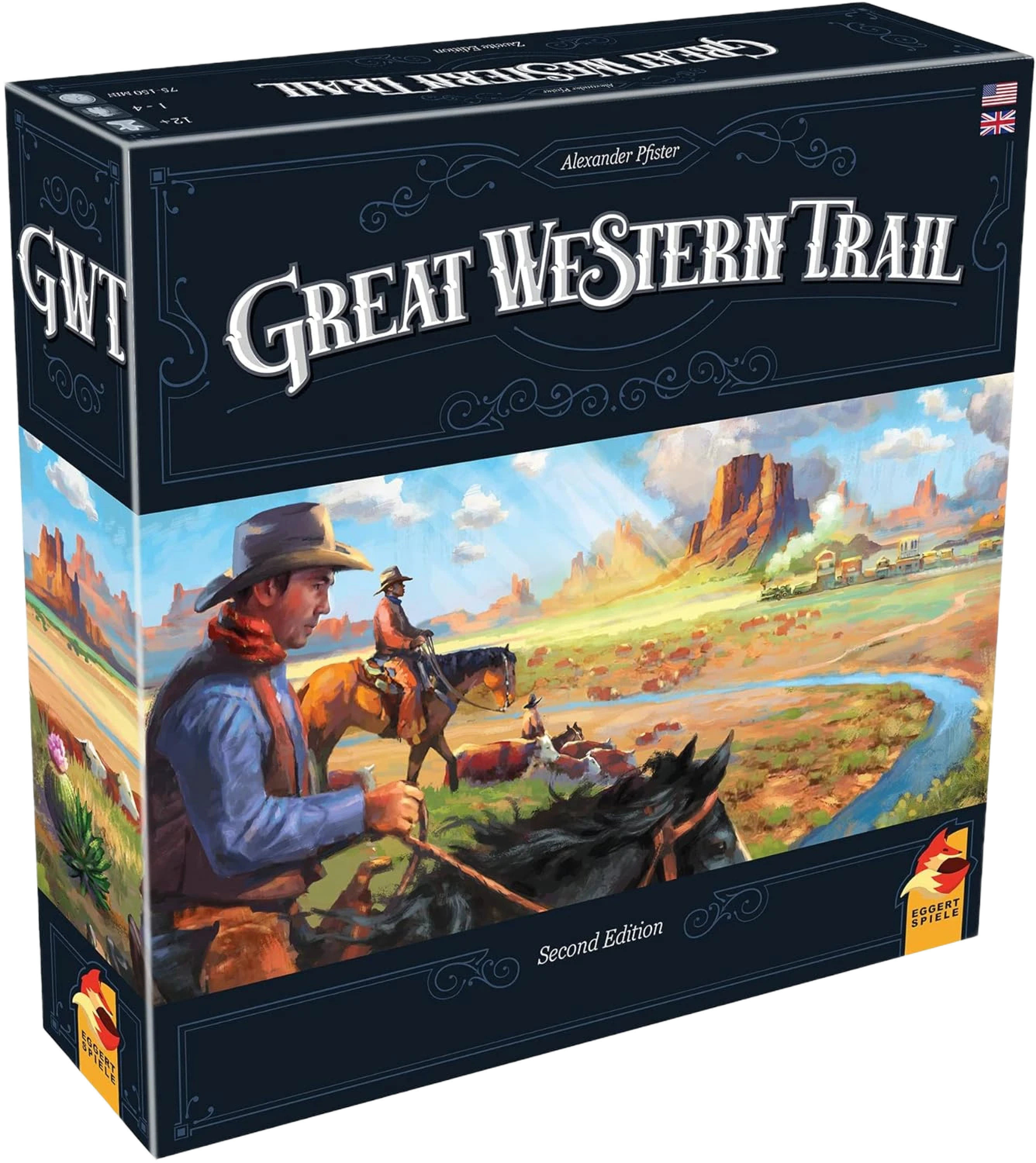 Настольная игра Great Western Trail 2nd Edition (Великий Западный Путь)