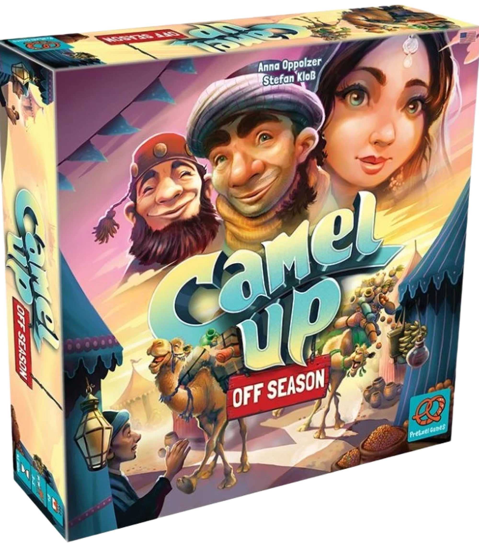 Настольная игра Camel Up: Off Season (Верблюды, вперед! В межсезонье)