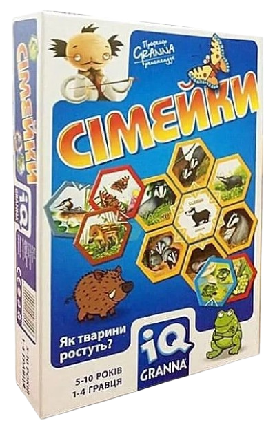 Настольная игра IQ Семейки (Granna)