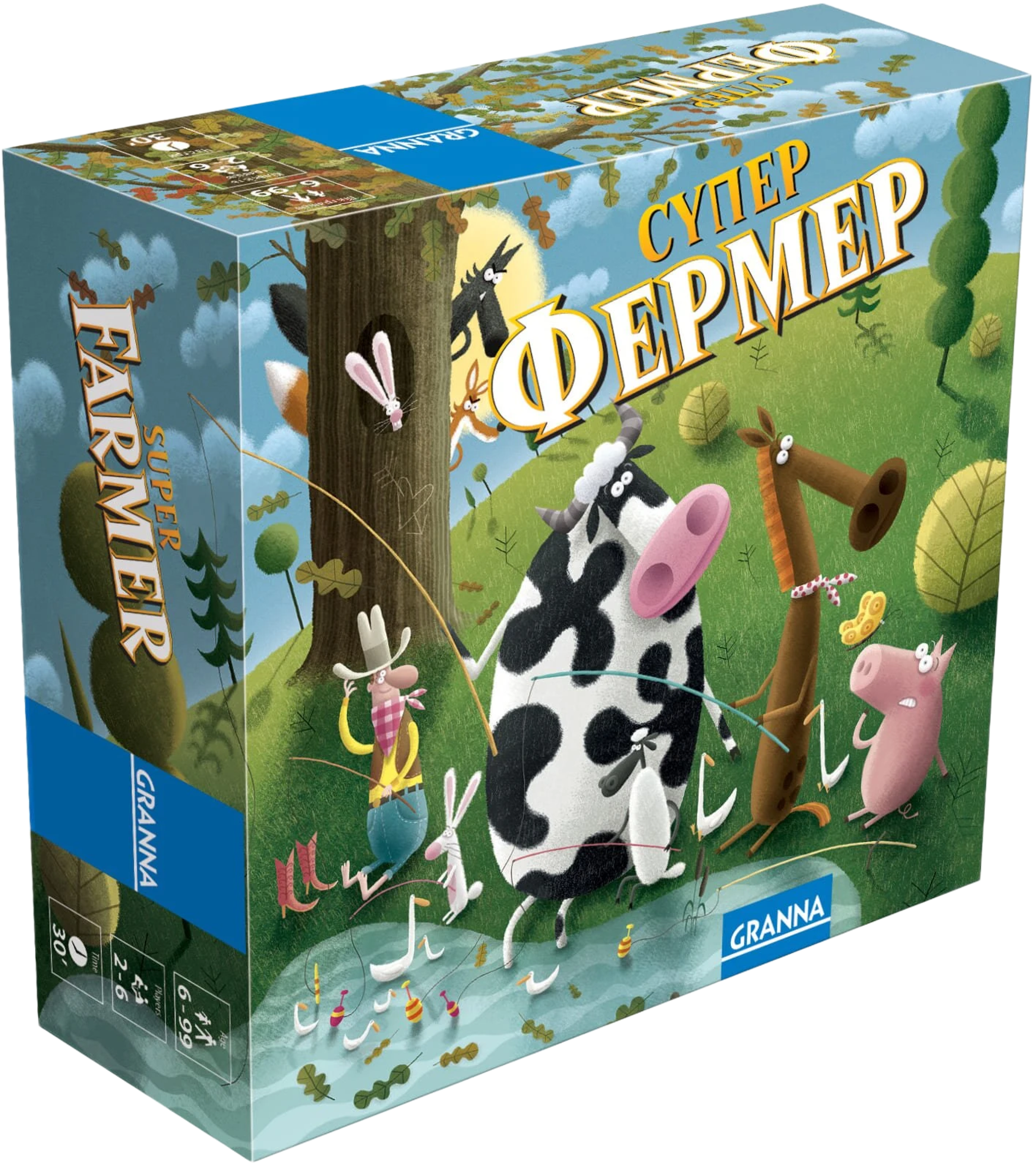 Настольная игра Суперфермер: мини-версия