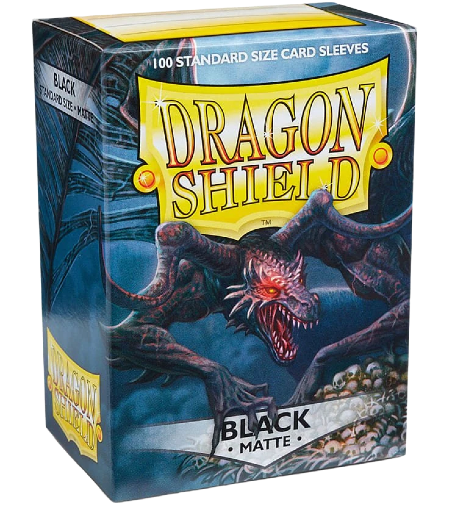 Протекторы Dragon Shield Sleeves: matte Black (100 шт, 66x91)