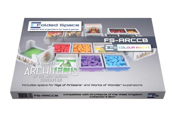 Органайзер Архітектори західного королівства big box (Architects of the West Kingdom Collector's Box) Folded Space