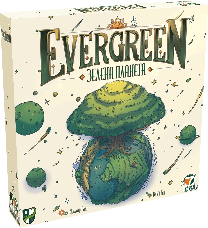 Настольная игра Evergreen: Зеленая планета