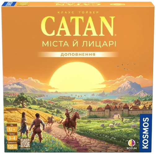 Настольная игра CATAN. Города и рыцари / Cities & Knights