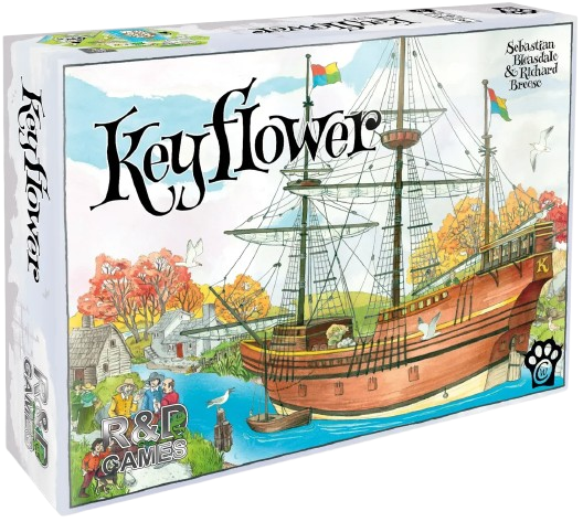 Настольная игра Keyflower. Украинское издание