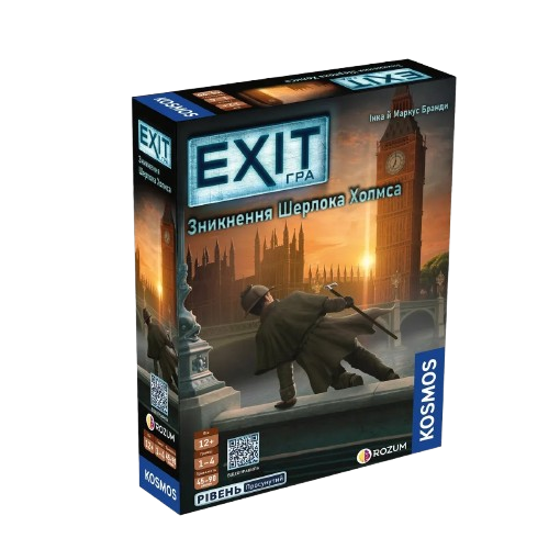 Настольная игра EXIT: Исчезновение Шерлока Холмса / The Disappearance of Sherlock Holmes