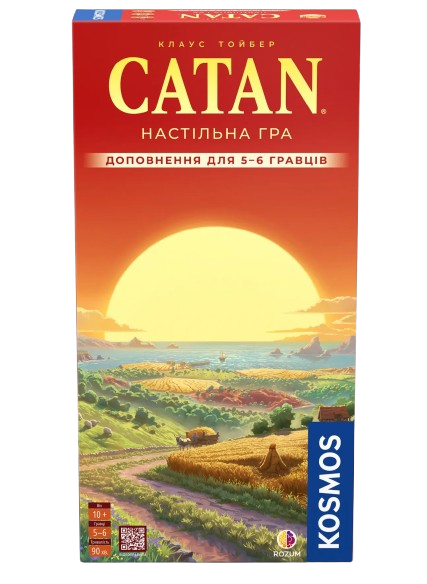 Настольная игра CATAN Дополнение для 5-6 игроков.