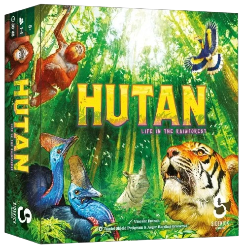 Настольная игра HUTAN: Жизнь в тропиках (HUTAN: Life in the Rainforest)