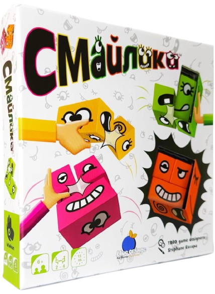 Настольная игра Смайлики / Cubeez